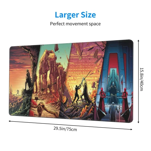 Wars Comic Mouse Pad & Desk Mat - Image 2