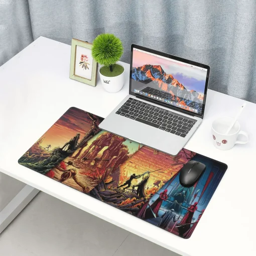 Wars Comic Mouse Pad & Desk Mat - Image 6