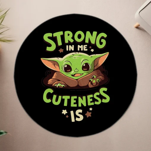 Mater Round Rug – Epic Sci-Fi Rug for Otaku Room or Jedi Fan Setup - Image 4