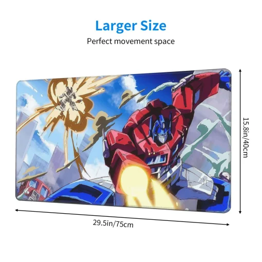 Trans Robot Mouse Pad & Desk Mat - Image 2