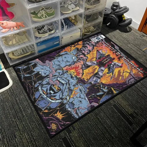 Trans Robot Rug – Cool Robot Rug for Kids Room or Gaming Setup - Image 3