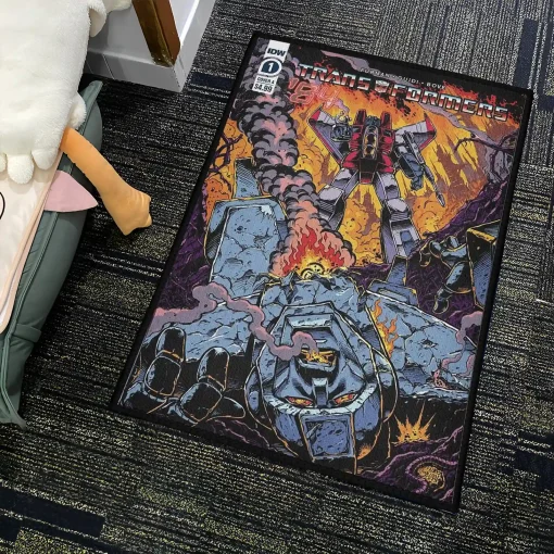Trans Robot Rug – Cool Robot Rug for Kids Room or Gaming Setup - Image 4