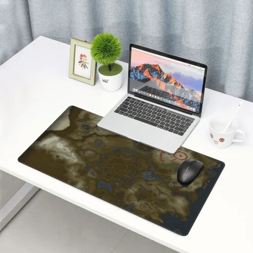 Tears of the Kingdom Map Mouse Pad & Desk Mat - Image 6