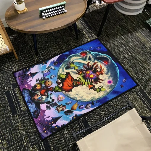 Majora’s Mask Rug – Unique Game Rug for Otaku Room or Fan Decor - Image 2