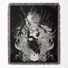 Chainsaw Man Power Woven Tapestry Throw Blanket - Bold anime wall hanging for stylish rooms