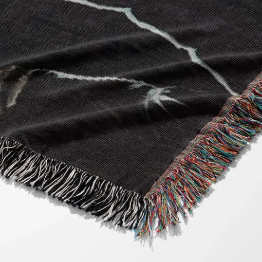 Death Note Woven Tapestry Throw Blanket - Dark anime wall art for room decor - Image 6