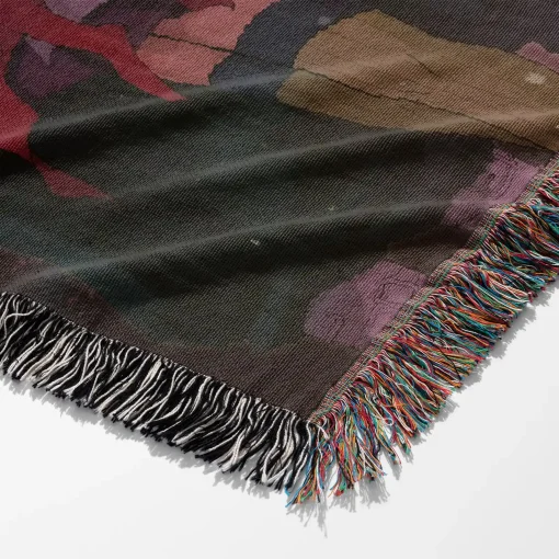 Demon Slayer Woven Tapestry Throw Blanket - Perfect for wall hanging or cozy throw - Image 6