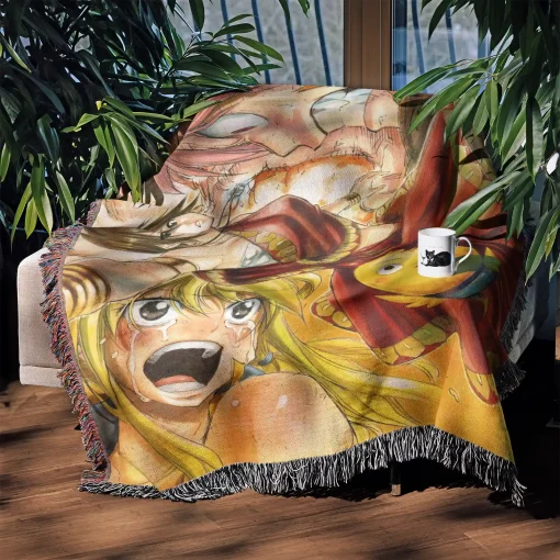Fairy Tail Woven Tapestry Throw Blanket - Magical wall art for anime lovers - Image 4