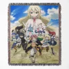 Fairy Tail Woven Tapestry Throw Blanket - Cozy throw for room decor