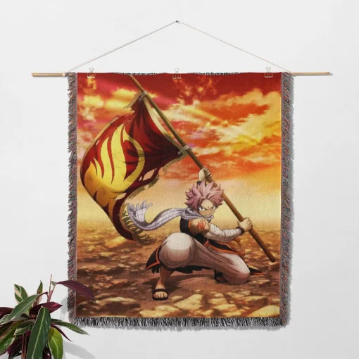 Fairy Tail Woven Tapestry Throw Blanket - Stylish wall rug for collectors - Image 2