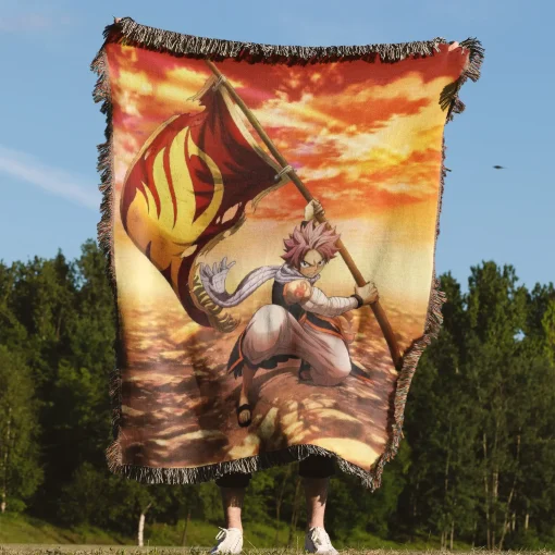 Fairy Tail Woven Tapestry Throw Blanket - Stylish wall rug for collectors - Image 4