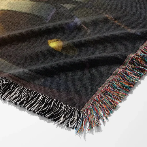 Hunter x Hunter Chrollo Woven Tapestry Throw Blanket - Dark anime wall art and room decor - Image 6