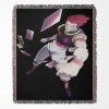 Hunter x Hunter Hisoka Woven Tapestry Throw Blanket - Perfect gift for anime collectors