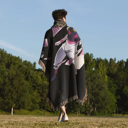 Hunter x Hunter Hisoka Woven Tapestry Throw Blanket - Perfect gift for anime collectors - Image 5