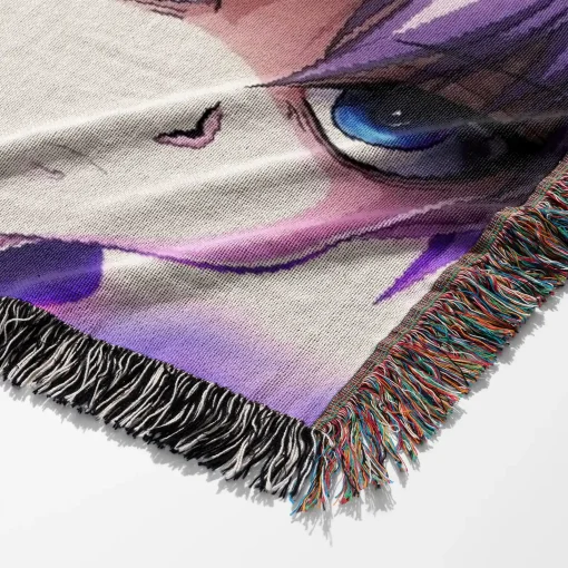 Hunter x Hunter Killua Woven Tapestry Throw Blanket - Cool room decor and wall hanging - Image 6