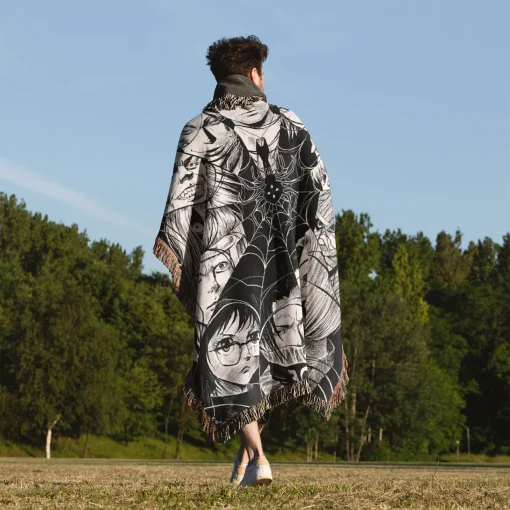 Hunter x Hunter Phantom Troupe Woven Tapestry Throw Blanket - Edgy anime wall rug - Image 5