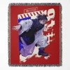 Jujutsu Kaisen Choso Woven Tapestry Throw Blanket - Edgy anime wall hanging for fans