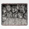 Berserk Eclipse Woven Tapestry Throw Blanket – Stunning Wall Rug & Home Decor, Perfect Gift for Dark Fantasy Fans