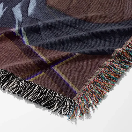 Jujutsu Kaisen Nanami Woven Tapestry Throw Blanket - Cool and minimalist room accent - Image 6