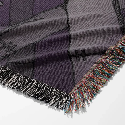 Jujutsu Kaisen Mahito Woven Tapestry Throw Blanket - Unique home decor and cozy throw - Image 6