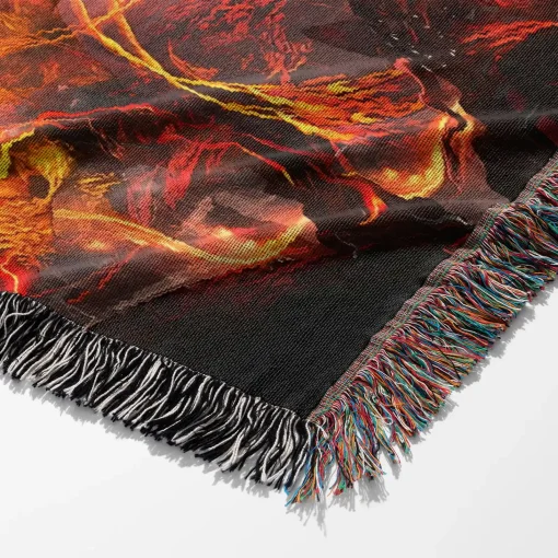 Jujutsu Kaisen Fushiguro Toji Woven Tapestry Throw Blanket - Dark anime-inspired room accent - Image 6