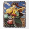 JoJo's Bizarre Joseph Joestar Adventure Woven Tapestry Throw Blanket - Classic manga wall rug