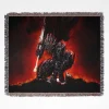 Berserk Armor Woven Tapestry Throw Blanket – Bold Wall Art or Room Decor, Great Gift for Anime Enthusiasts