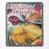 One Punch Man Manga Cover Woven Tapestry Throw Blanket - Action-packed anime wall art