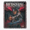 Berserk Manga Cover Woven Tapestry Throw Blanket – Stylish Wall Rug & Home Decor, Must-Have Anime Merch