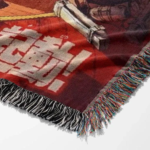 Attack on Titan Levi Ackerman Woven Tapestry Throw Blanket – Epic Wall Art & Cozy Room Decor, Ideal Gift for Fans - Image 6