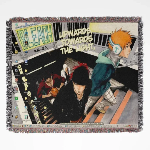 Bleach Woven Tapestry Throw Blanket - Iconic shonen wall art for your space