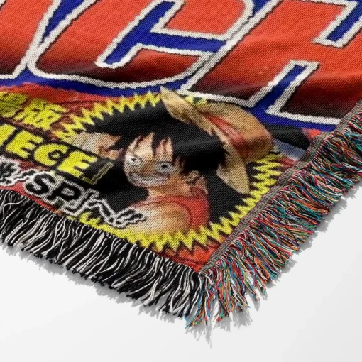 Bleach Manga Cover Woven Tapestry Throw Blanket - Stylish room decor for Bleach fans - Image 6