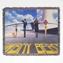 Cowboy Bebop Woven Tapestry Throw Blanket - Classic anime home accent