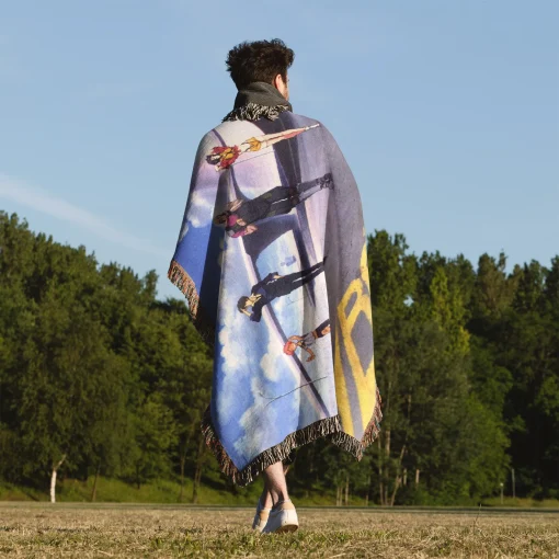 Cowboy Bebop Woven Tapestry Throw Blanket - Classic anime home accent - Image 5
