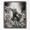 Chainsaw Man Denji Woven Tapestry Throw Blanket - Unique home decor and perfect anime gift