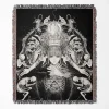 Chainsaw Man Makima Woven Tapestry Throw Blanket - Modern wall art for anime lovers