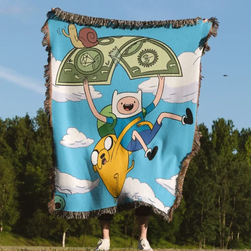 Finn Woven Tapestry Throw Blanket – Cool Wall Rug, Unique Room Decor, Perfect Gift - Image 4