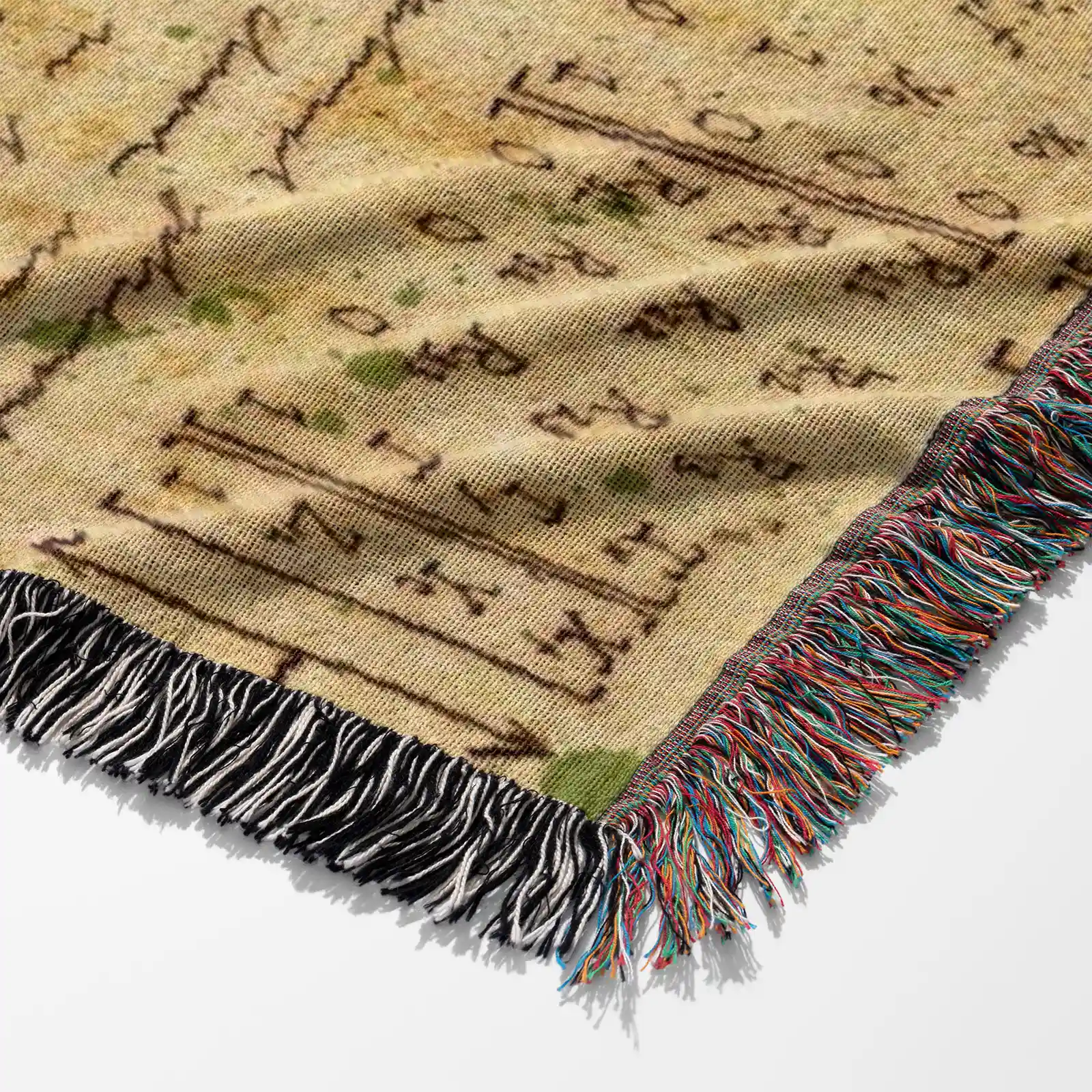 Bill Cipher's Symbols Woven Tapestry Throw Blanket – Mysterious Wall Rug, Unique Room Decor, Collectible Accent - Image 6