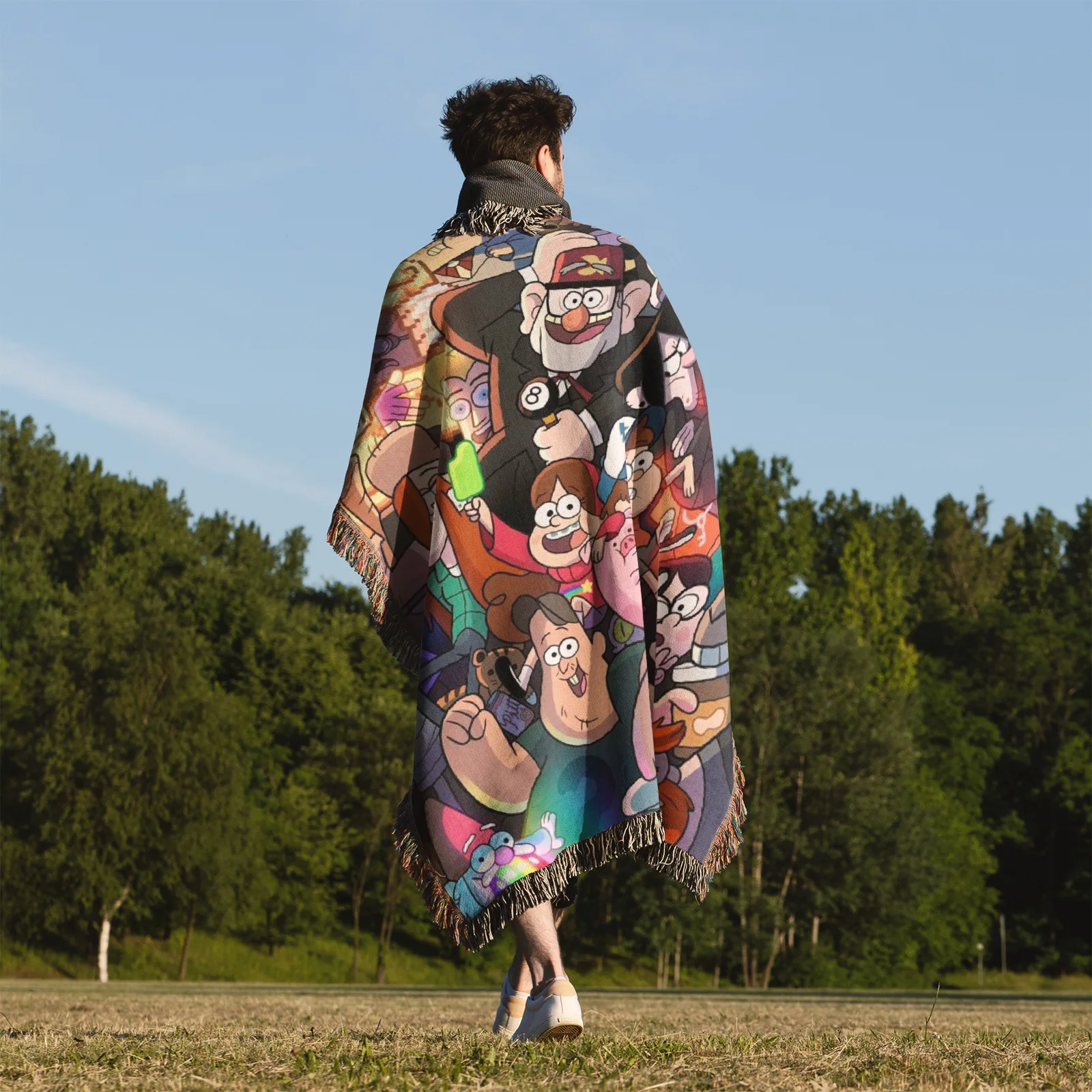 Gravity Woven Tapestry Throw Blanket – Fun Wall Rug, Cool Room Decor, Collectible Home Accent - Image 5