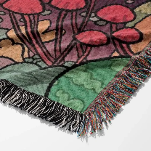 Adventure Cartoon Woven Tapestry Throw Blanket – Stylish Wall Rug, Unique Home Decor, Perfect Gift - Image 6