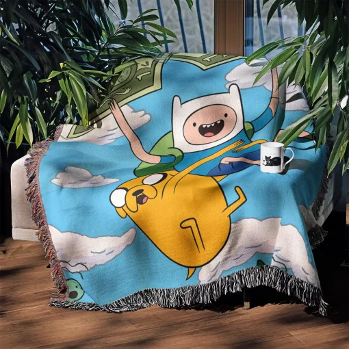 Finn Woven Tapestry Throw Blanket – Cool Wall Rug, Unique Room Decor, Perfect Gift - Image 3
