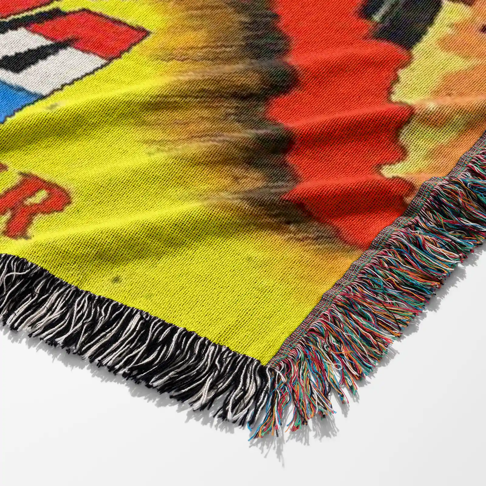 Cap Comic Cover Woven Tapestry Throw Blanket – Retro Wall Rug, Fun Room Decor, Perfect Gift - Image 6