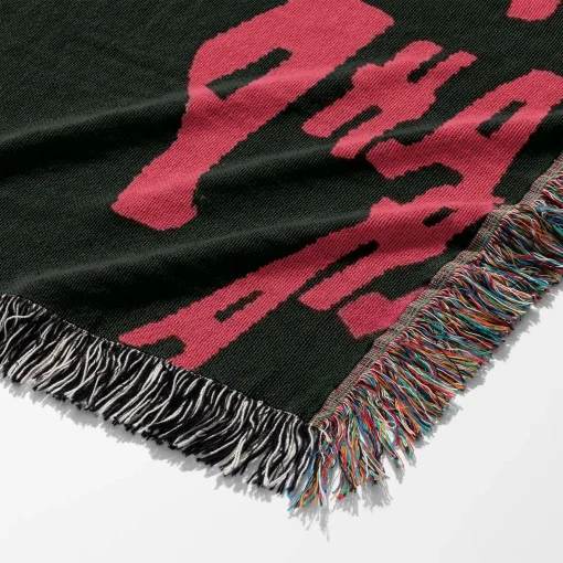 Harley  Woven Tapestry Throw Blanket – Bright Wall Art, Cozy Room Decor, Collectible Accent - Image 6