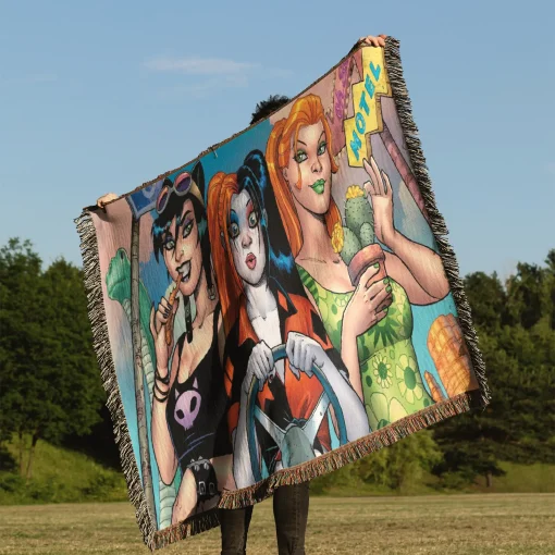 Harley  Woven Tapestry Throw Blanket – Stylish Wall Rug, Unique Room Decor, Perfect Gift - Image 3