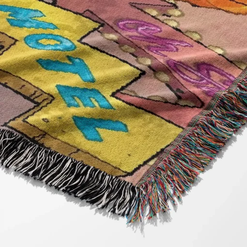 Harley  Woven Tapestry Throw Blanket – Stylish Wall Rug, Unique Room Decor, Perfect Gift - Image 6