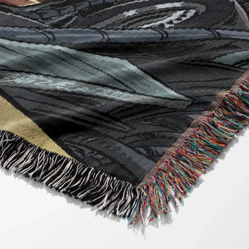 Ninja Woven Tapestry Throw Blanket – Colorful Wall Art, Fun Room Decor, Collectible Accent - Image 6