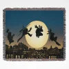 Ninja Turtles woven tapestry throw blanket, designed with a retro wall rug and cozy room decor, perfect as a gift for fans and collectors of the Ninja Turtles.