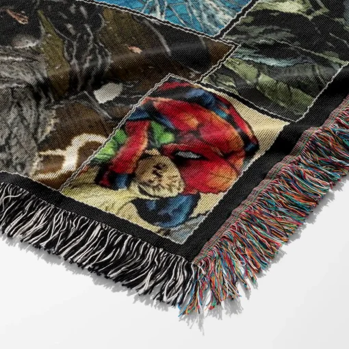 Spider Woven Tapestry Throw Blanket – Fun Wall Art, Cool Room Decor, Collectible Merch - Image 6