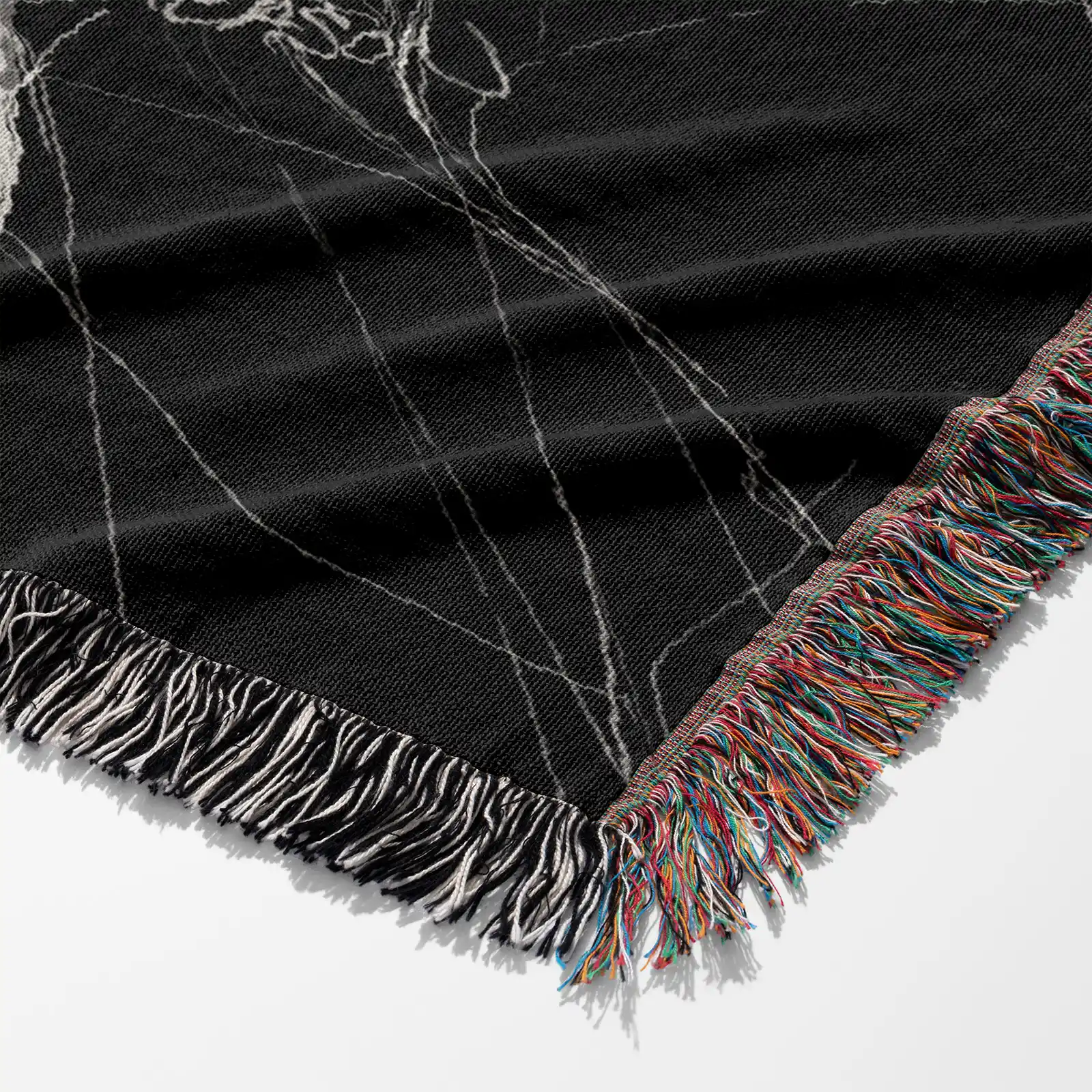 Spider Comic Cover Woven Tapestry Throw Blanket – Colorful Wall Rug, Cozy Room Decor, Perfect Gift - Image 6