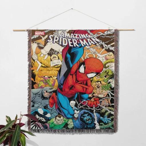 Spider Woven Tapestry Throw Blanket – Stylish Wall Rug, Unique Room Decor, Perfect Gift - Image 2